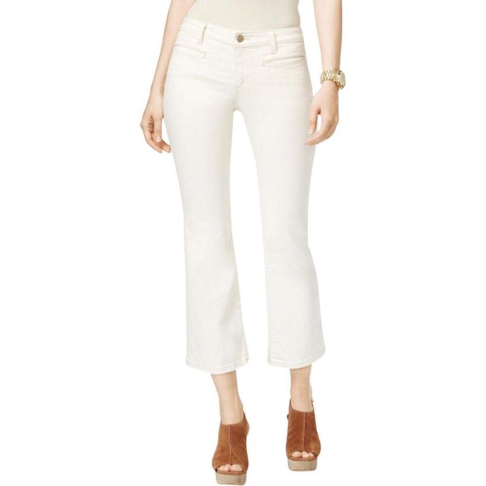 Michael Michael Kors Cropped Izzy Flare Jeans
